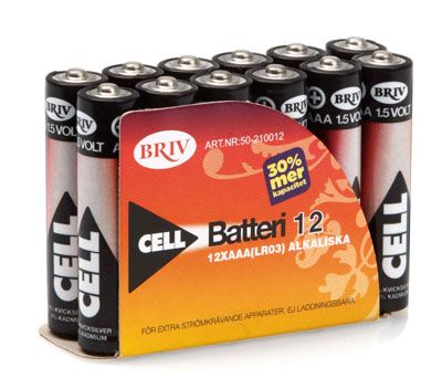Billige AAA Batterier Alkaline