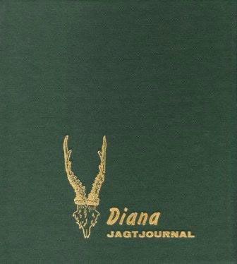 Diana Jagt journal flot tryk i bogform