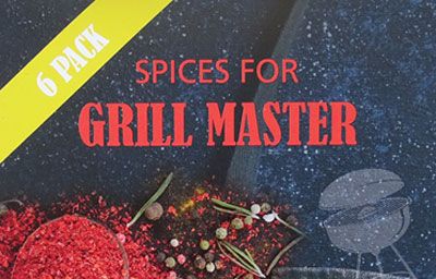 Grill Box - 6 Pack Spices for Grill Master